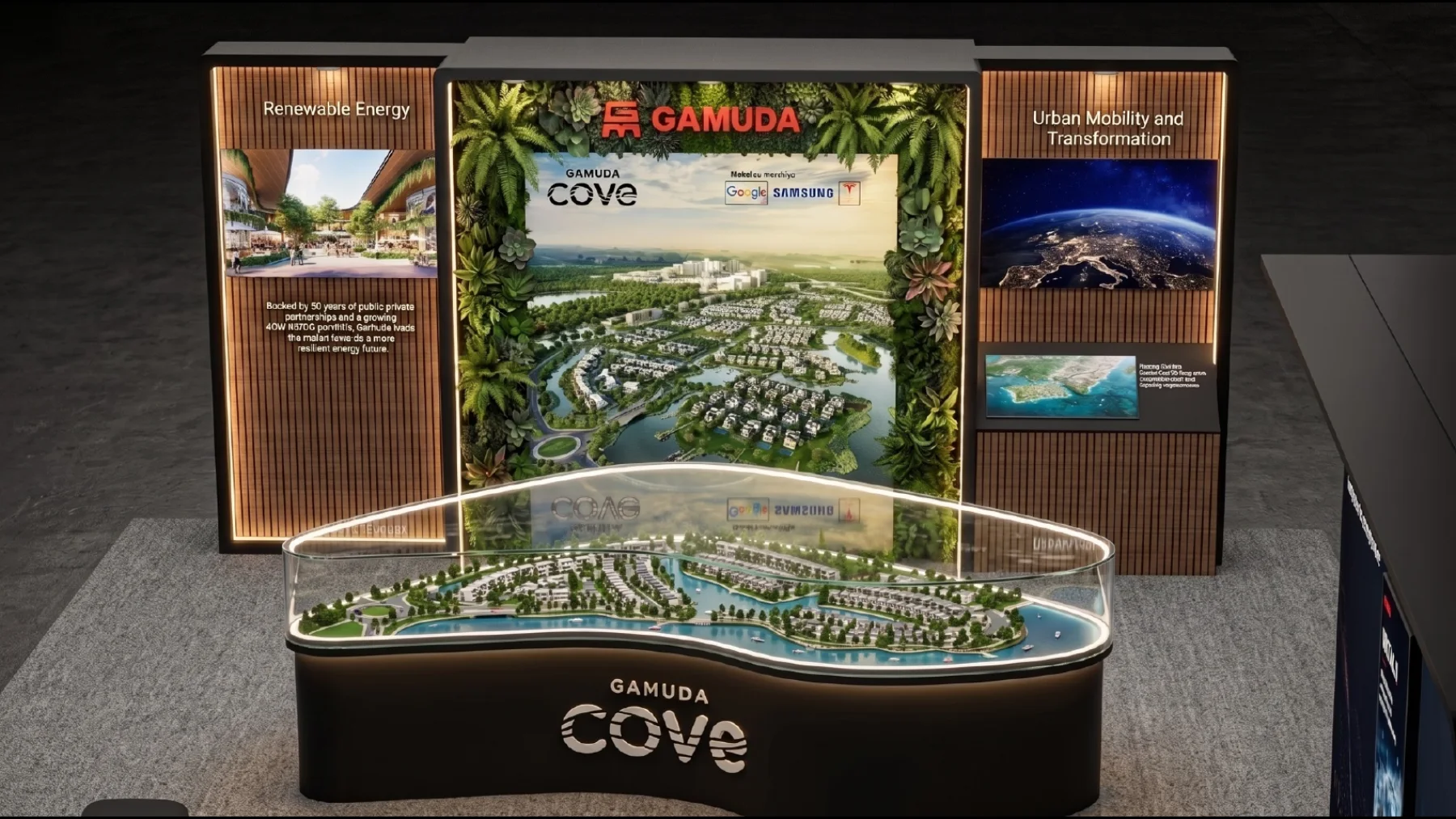 Gamuda Exhibition Booth project view 4